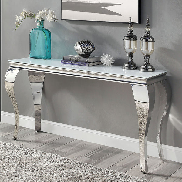 WETZIKON - Sofa Table - CM4903WH-S-TABLE