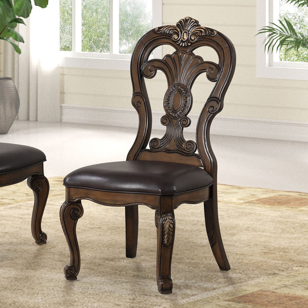 LEOVANNI - Side Chair (2/CTN) - FM31003DB-SC-2PK