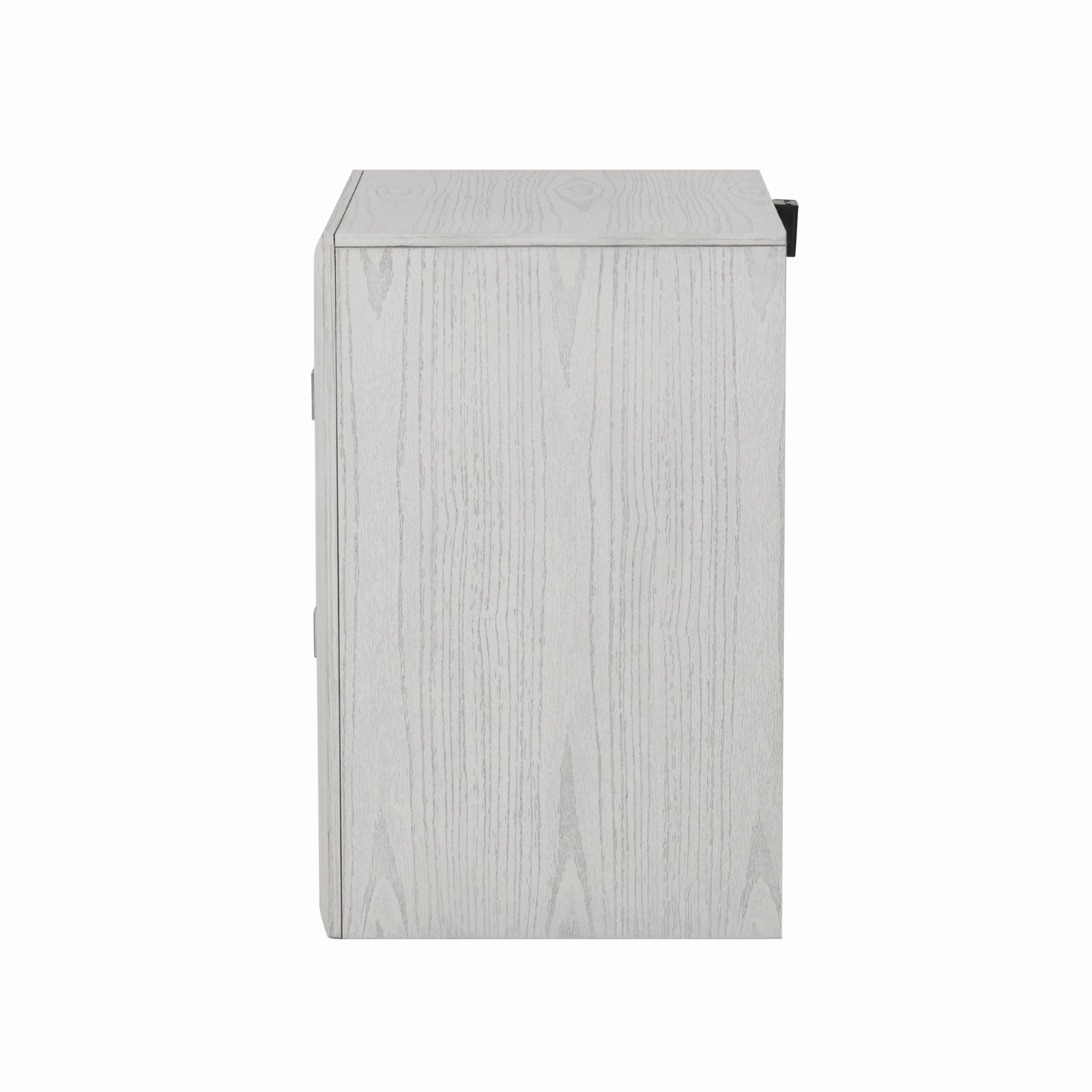 BASILONE - Nightstand, Rustic White - FM7440WH-N