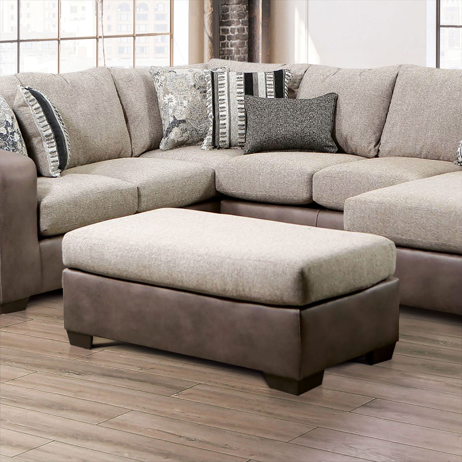 ASHENWEALD - Ottoman - SM5404-OT