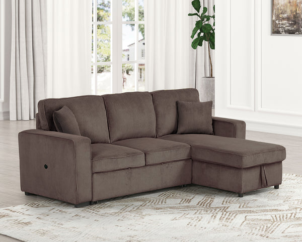 YVES - Sectional - FM6964BR-SECT