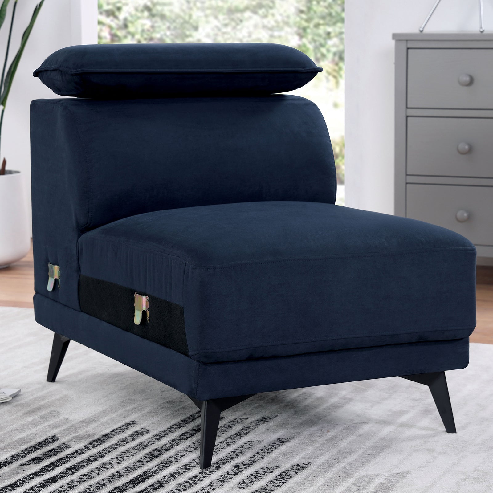 NAPANEE - Armless Chair - CM6254BL-AC