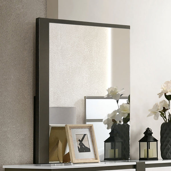 BIRSFELDEN - Mirror, White - FOA7225WH-M