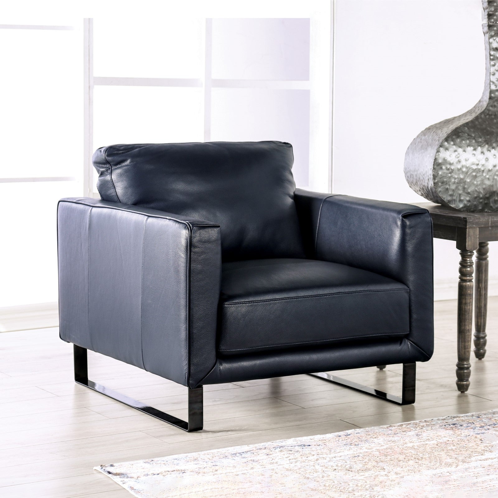 MEZZANOTTE - Chair, Midnight Blue - FM90000-CH-PK