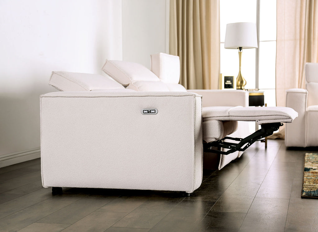 TREHARRIS - Power Sofa - FM62002WH-SF-PM-PK