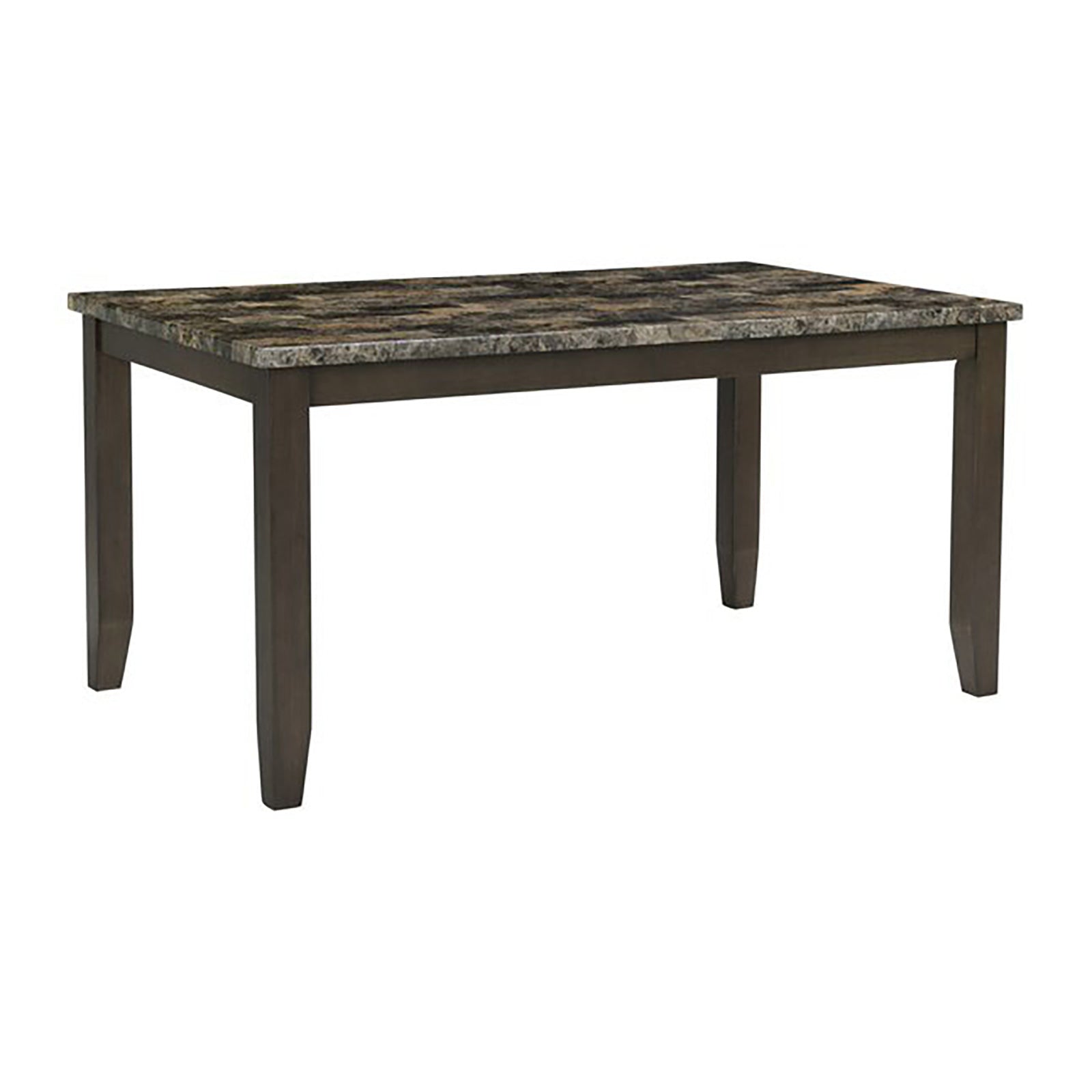 ADIA - 7 Pc. Dinning Table Set, Brown - TM3103T-7PK