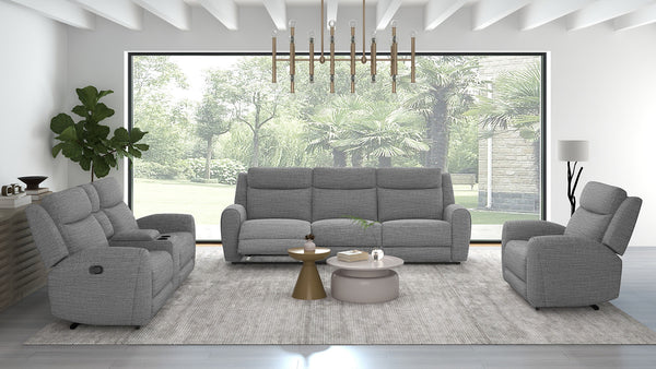 ANTONIUS - Sofa + Loveseat - CM9985GY-M-2PC
