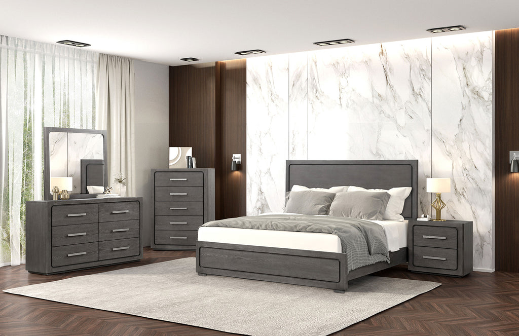 CROWTHORNE - Mirror, Warm Gray - FM70100GY-M
