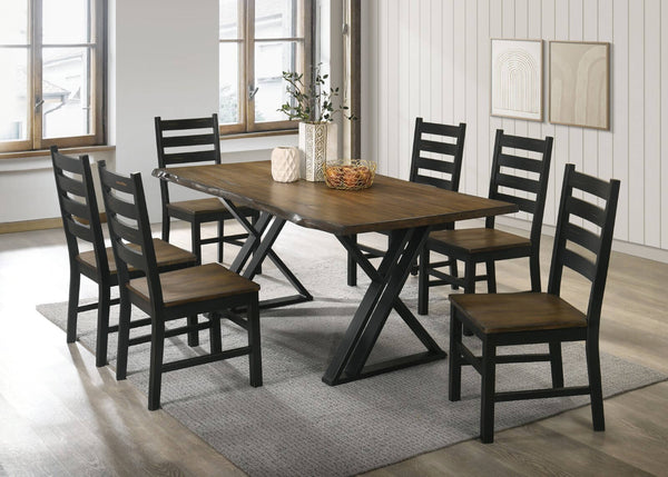 BARBARY - 7 Pc. Dining Table Set - CM3257A-T-7PC