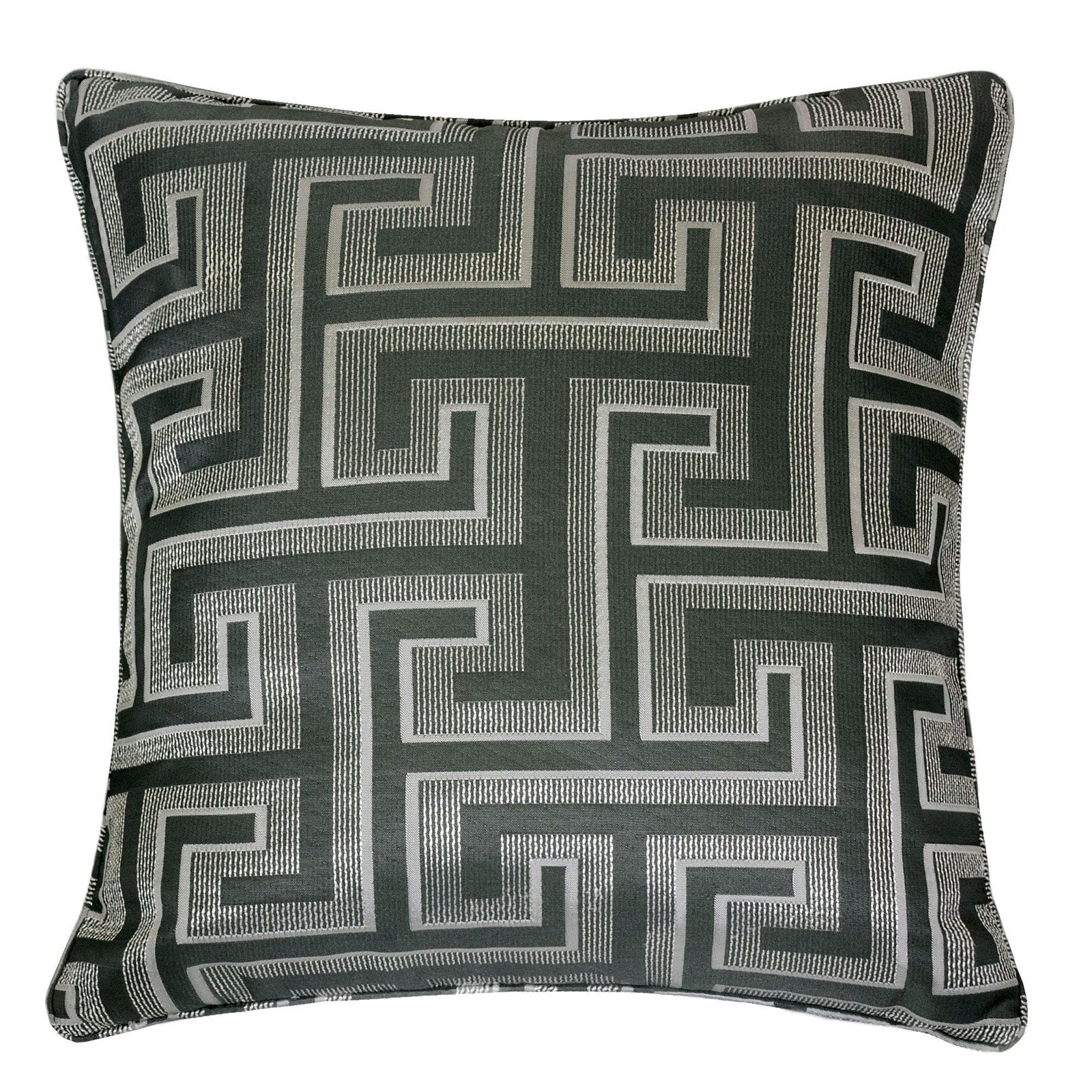 MACIE - 20" X 20" Pillow, Silver (2/CTN) - PL8087-2PK