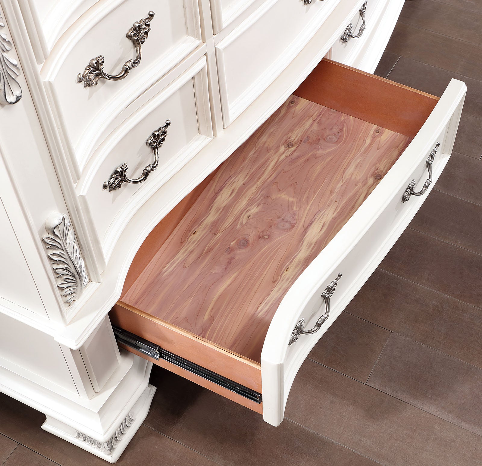 ESPARANZA - 4 Pc. Queen Bedroom Set - CM7478WH-Q-4PC