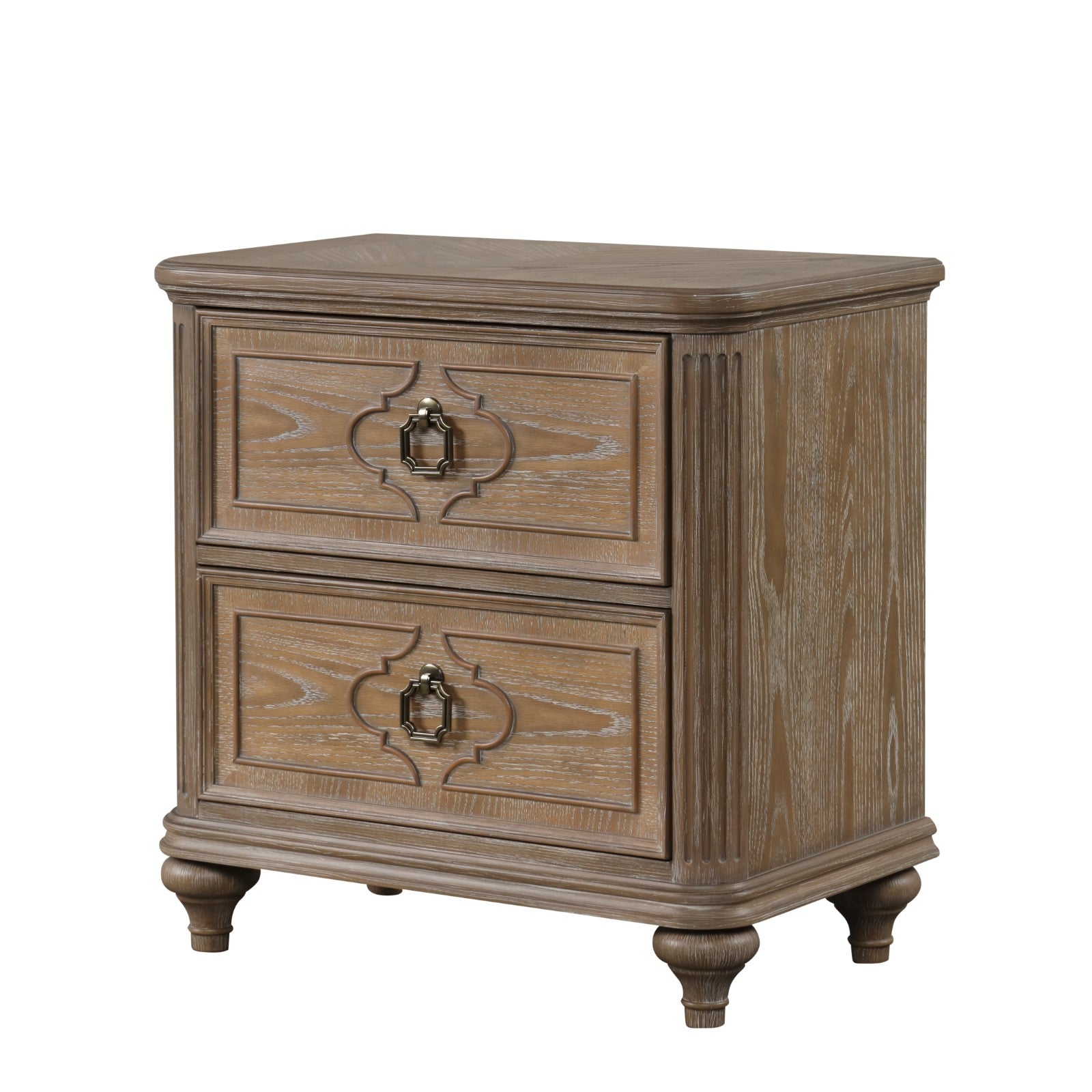 LYRIS - Nightstand, Rustic Oak - FM7417AK-N