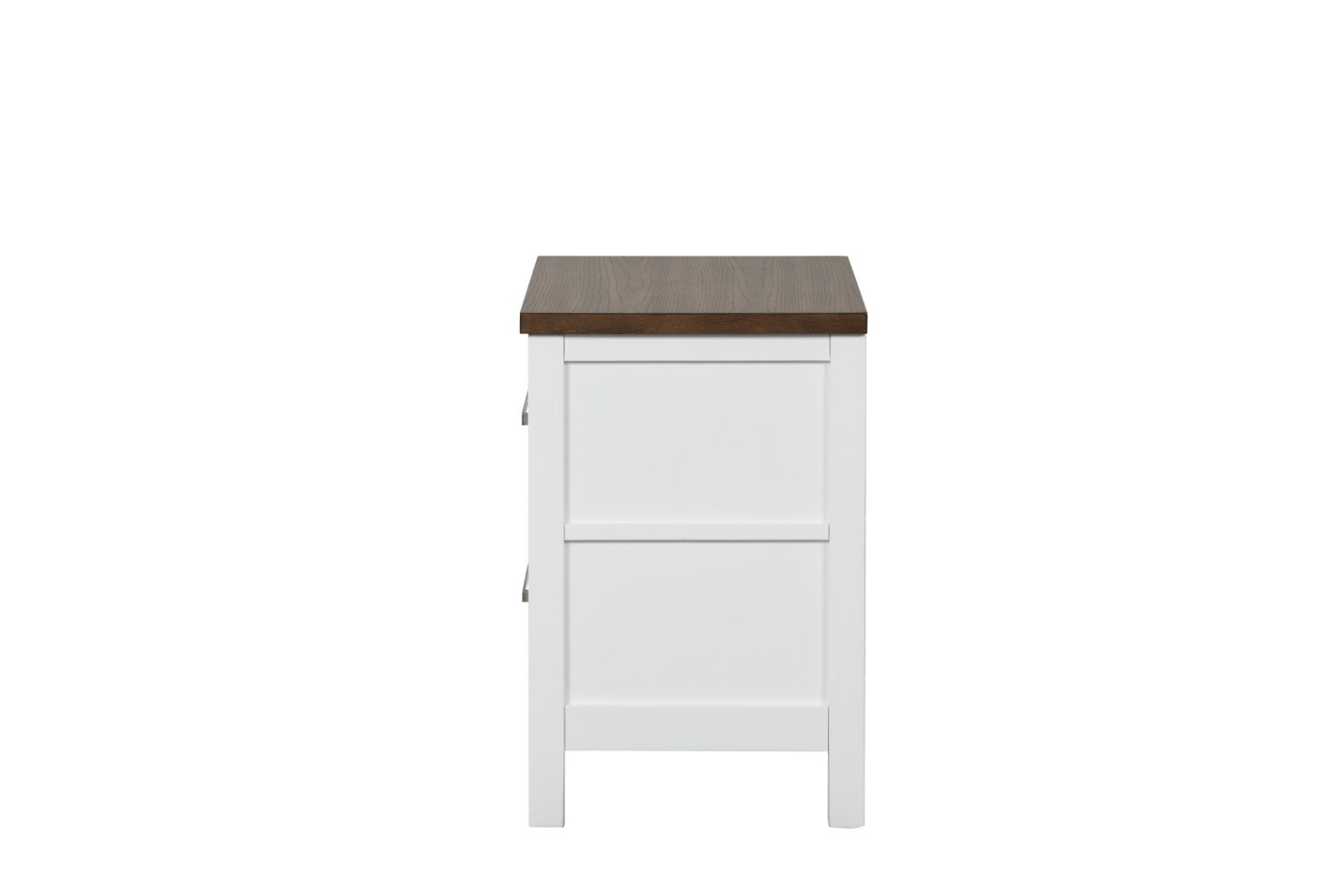 PINETOP - Nightstand, White/Dark Brown - FM7171WH-N