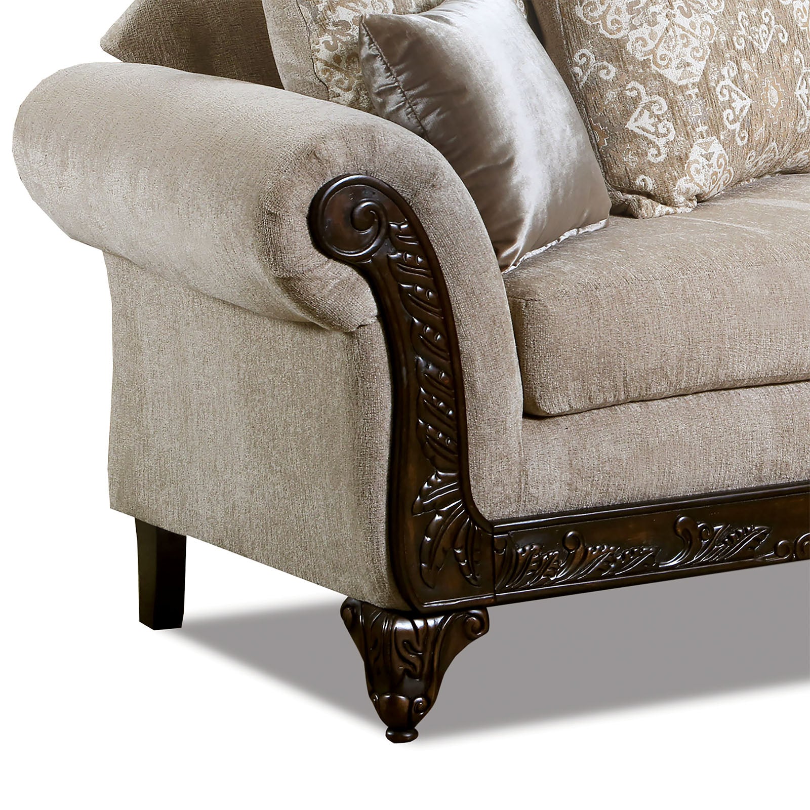 PANOZZO - Sofa + Loveseat - SM7308-2PC