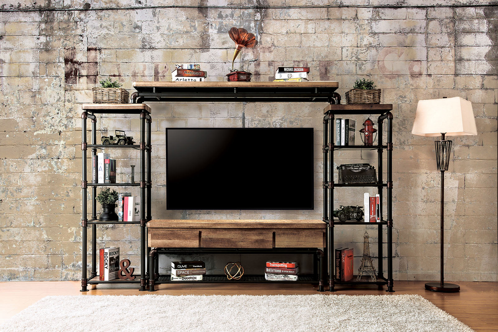 KEBBYLL - 4 Pc. Set (TV + 2 PC + BR) - CM5913-TV-4PC