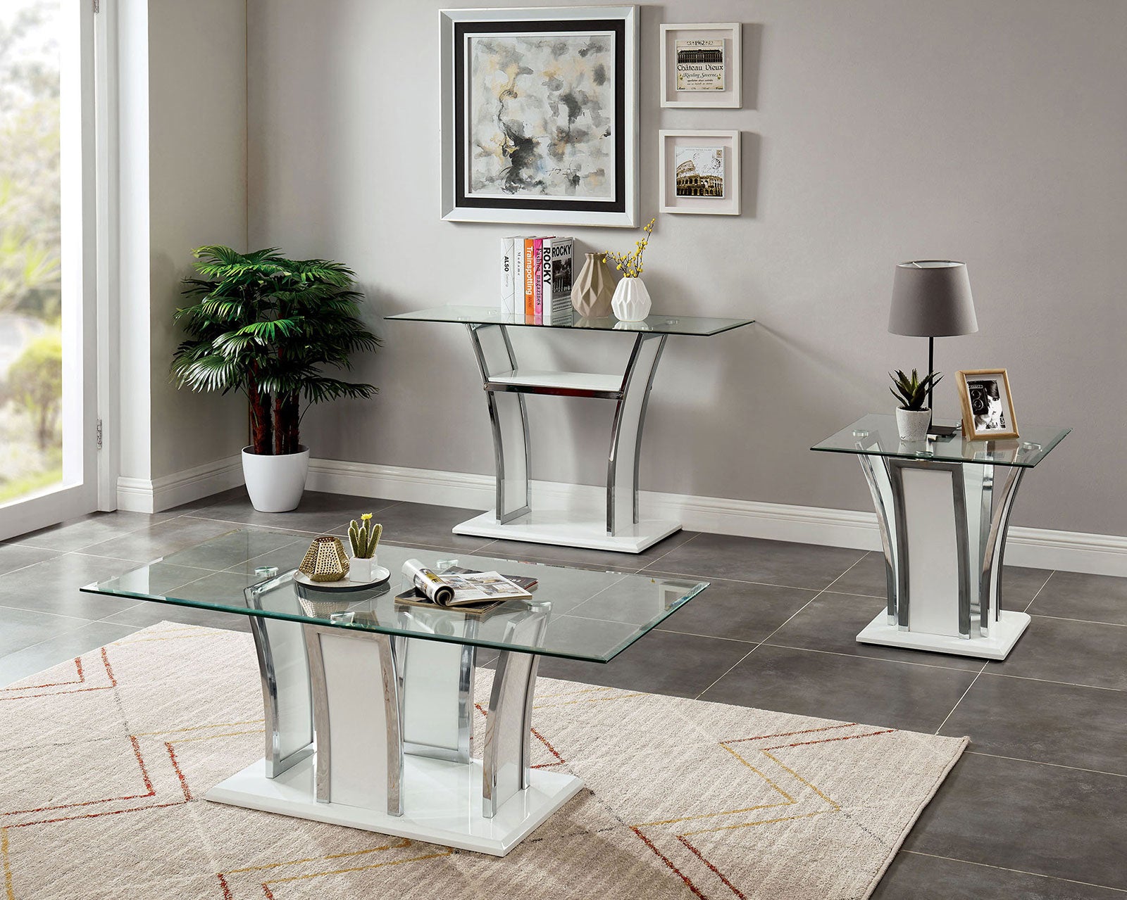 STATEN - Coffee Table - CM4372WH-C-PK