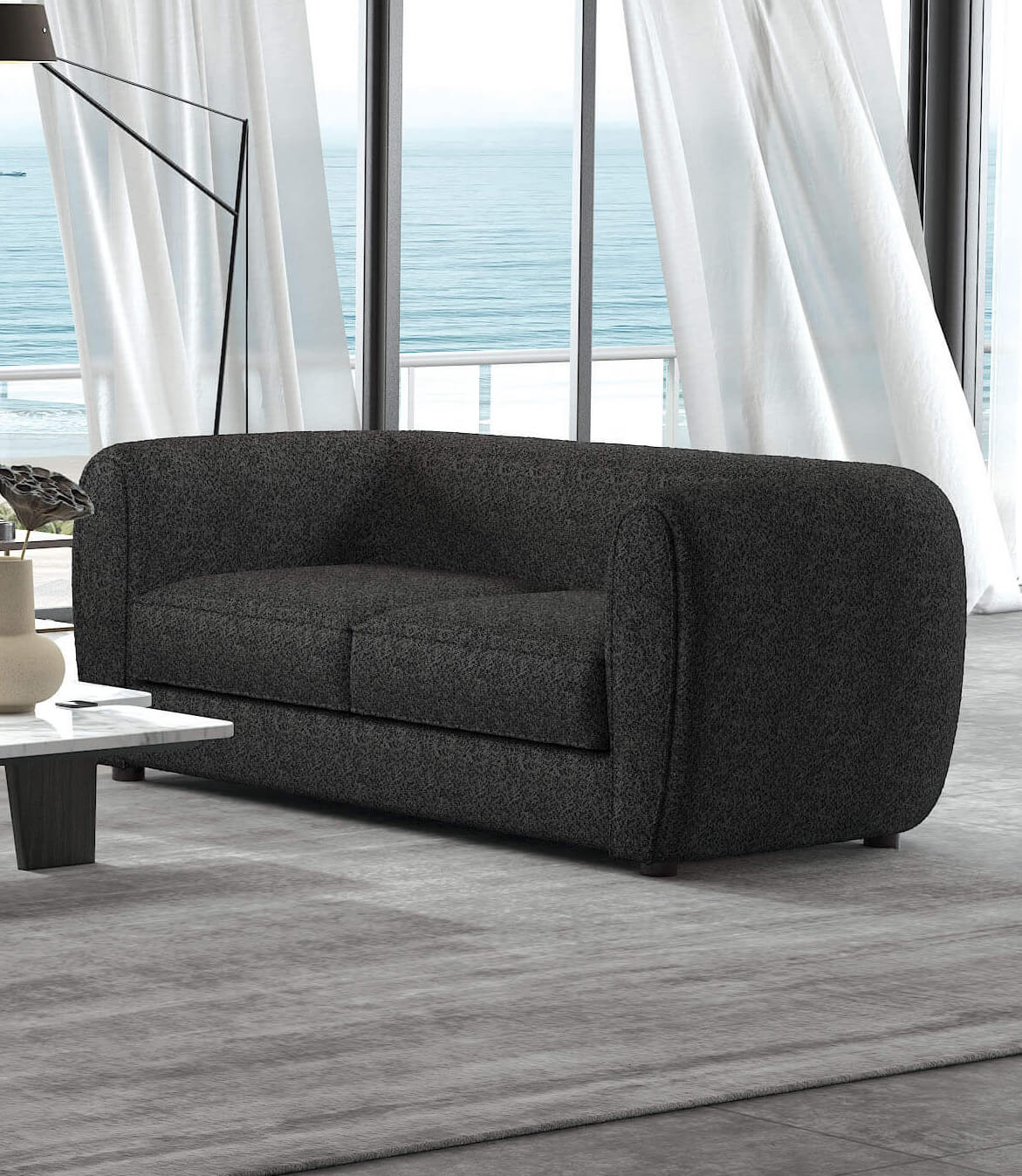 VERDAL - Loveseat - FM61001BK-LV
