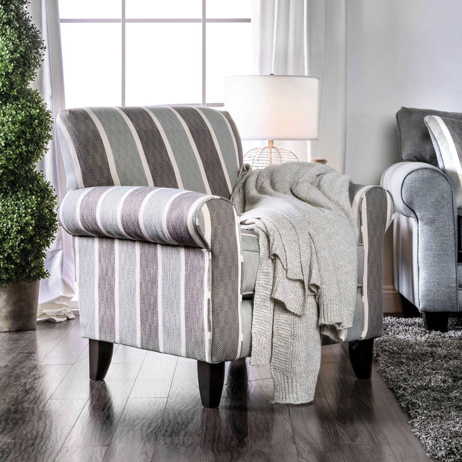 MISTY - Chair, Striped - SM8141-CH-ST