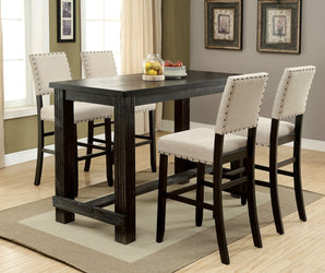 SANIA - 5 Pc. Bar Table Set - CM3324BK-BT-5PC