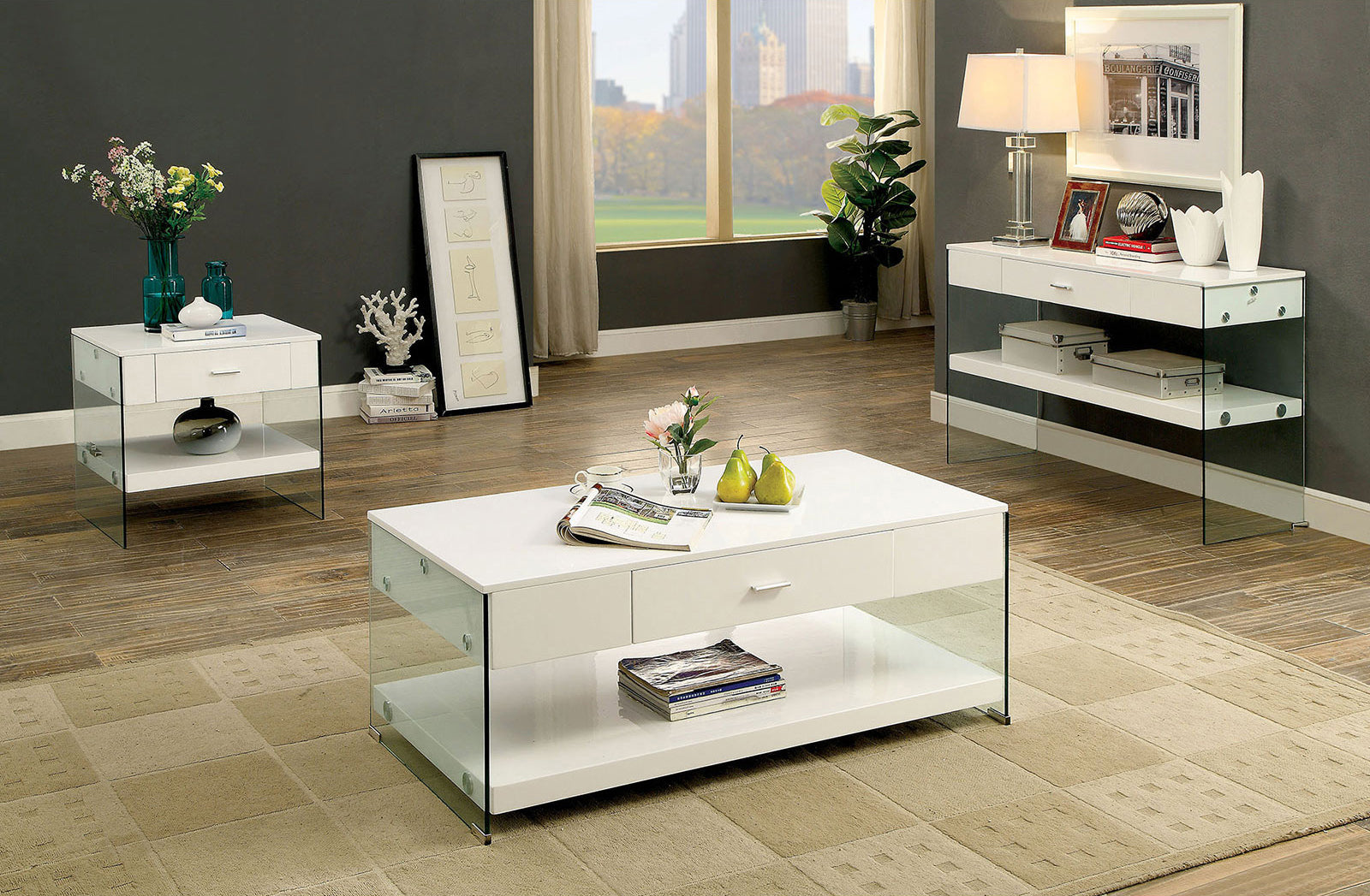 RAYA - Coffee Table - CM4451WH-C
