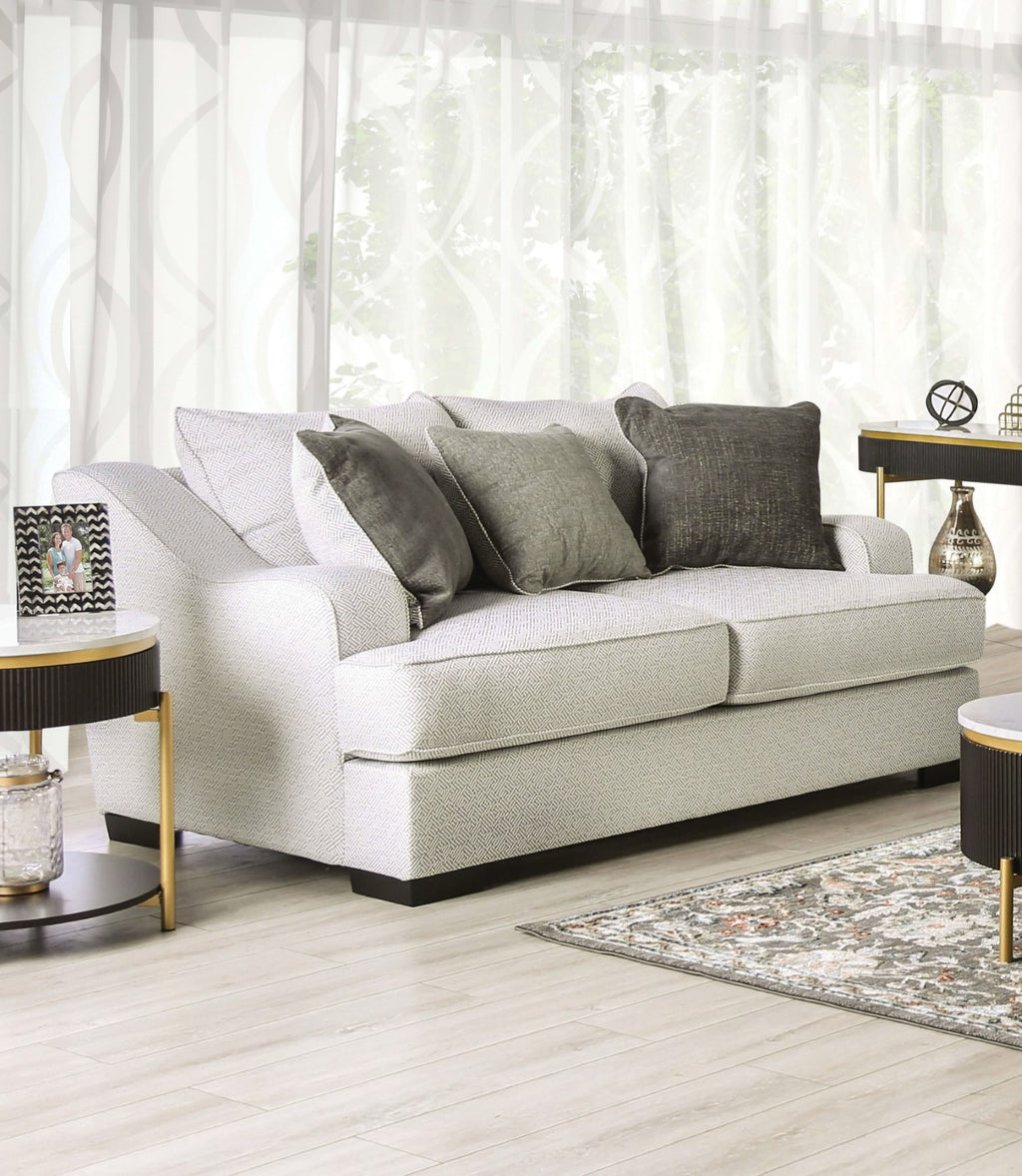 SKYLINE - Loveseat, Pewter/Gray - SM1212-LV