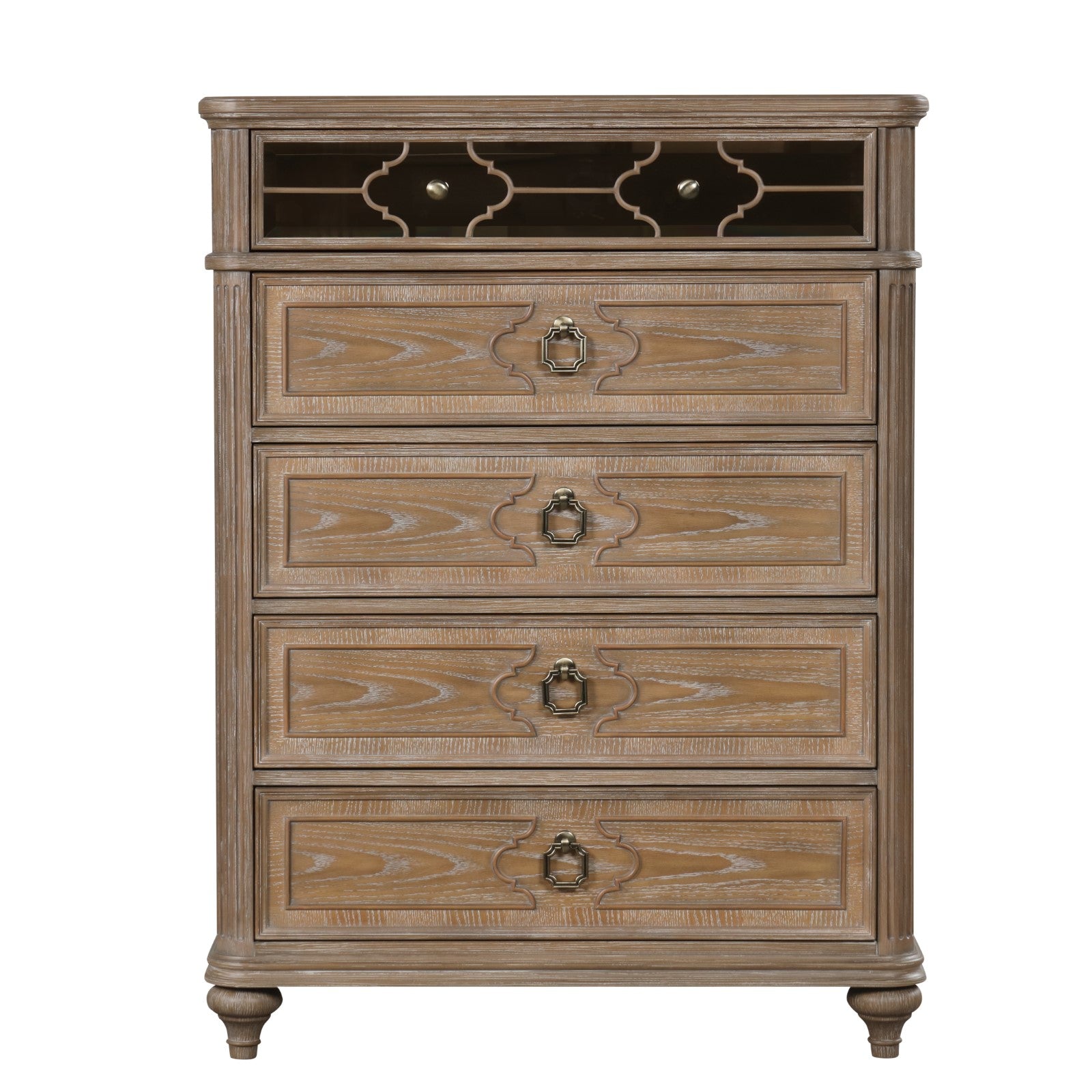 LYRIS - Chest, Rustic Oak - FM7417AK-C