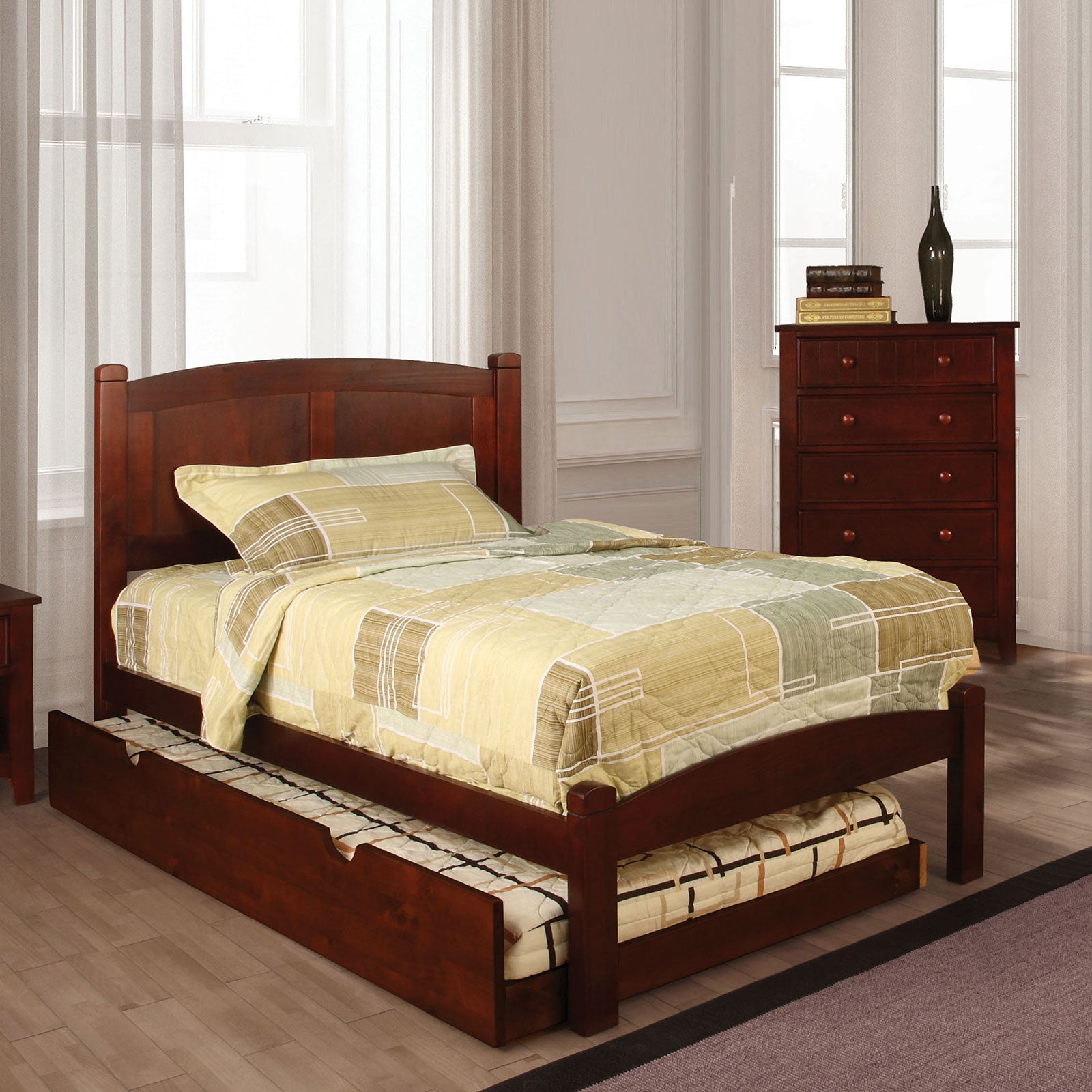 CARA - 4 Pc. Twin Bedroom Set - CM7903CH-T-4PC