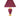 SCARLETT - Table Lamp, Burgundy (6/CTN) - L94101BD-6PK