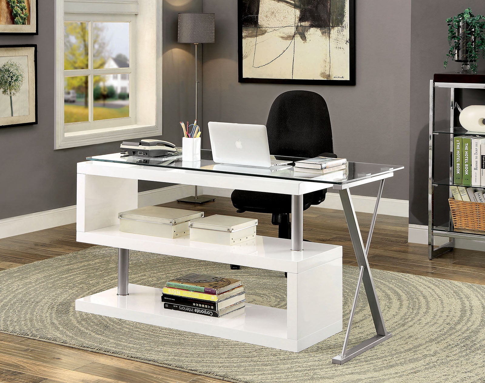 ACKE - Computer Desk - CM-DK6131WH