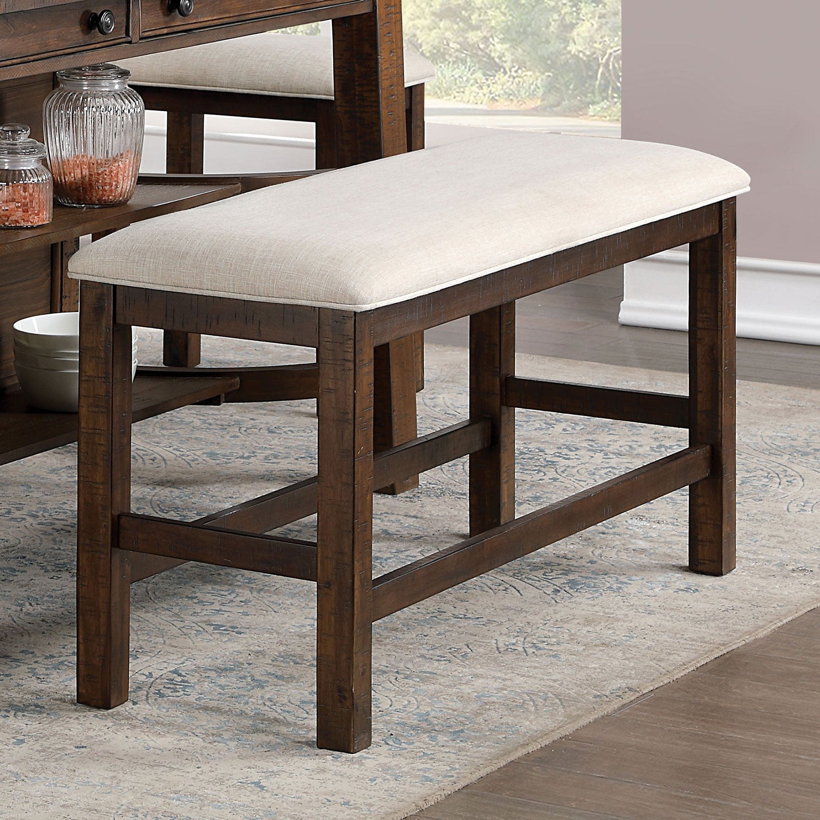 FREDONIA - Counter Ht. Bench - CM3902PBN