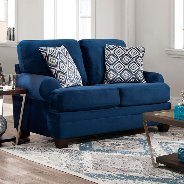 WALDSTONE - Loveseat, Navy - SM5176-LV
