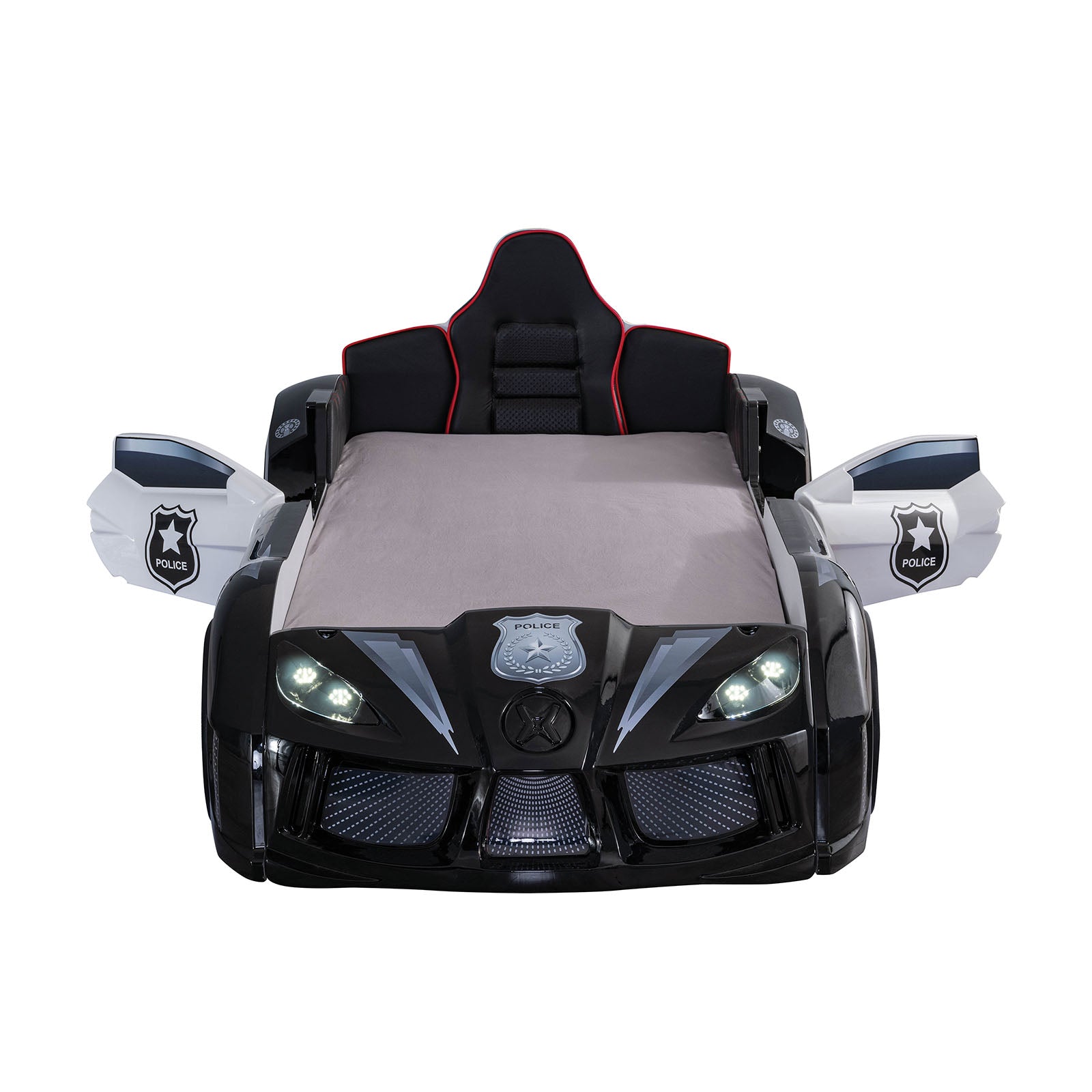 PATROLENE - Twin Police Car Bed - FOA7723PL-BED