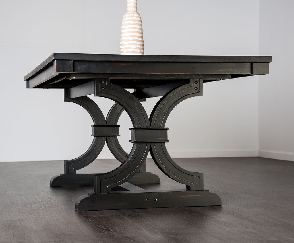 GOSPORT - 7 Pc. Dining Table Set - FM3200BK-T-7PC