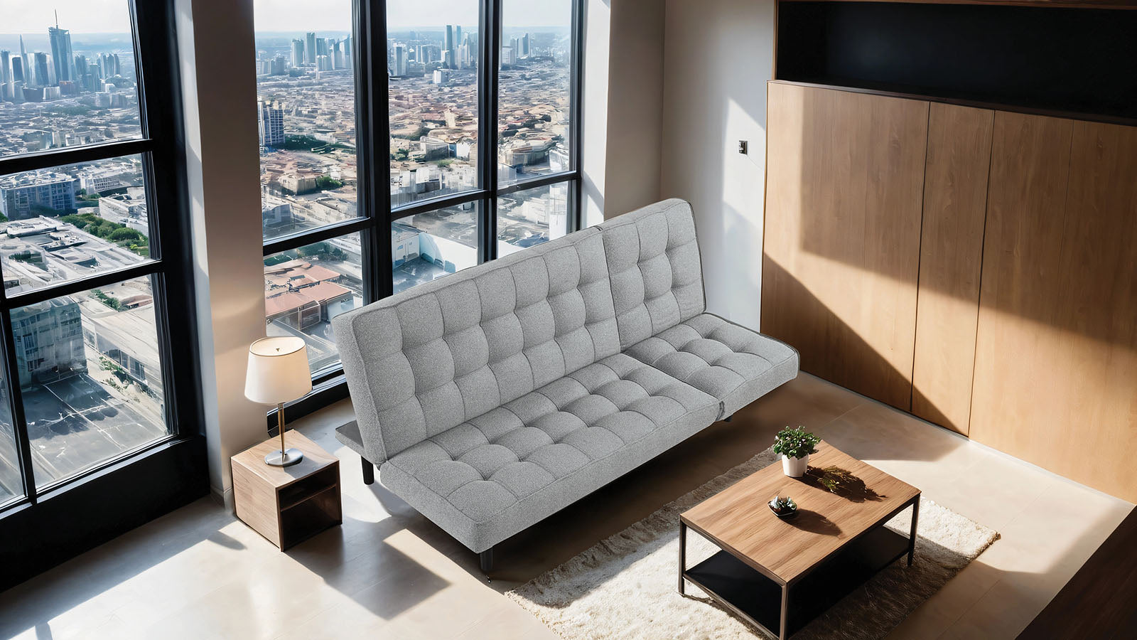 NAPERVILL - Futon Sofa - FM2802LG