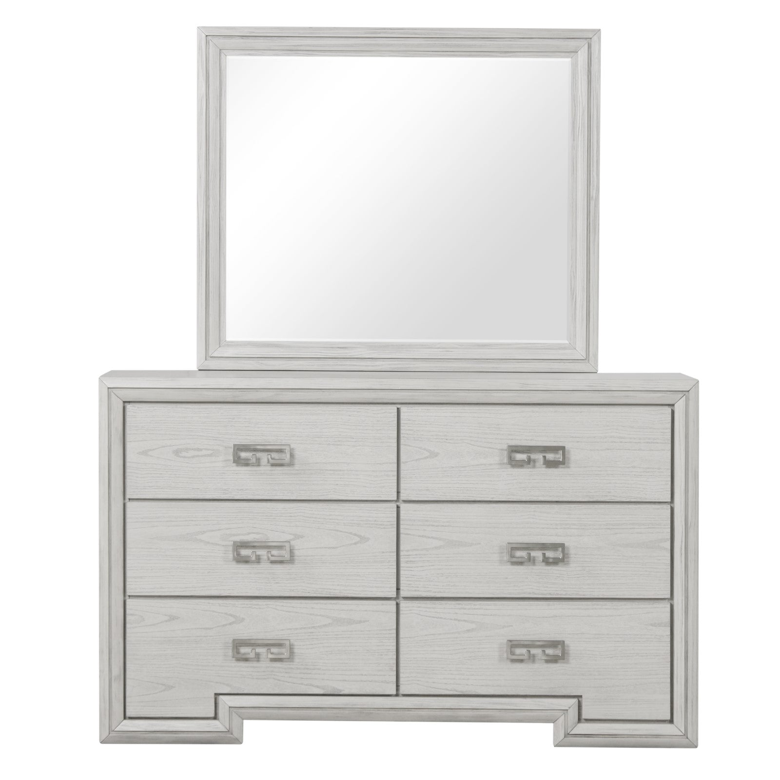 BASILONE - Dresser, Rustic White - FM7440WH-D
