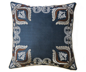 DINA - 20" X 20" Pillow, Navy (2/CTN) - PL8034-2PK