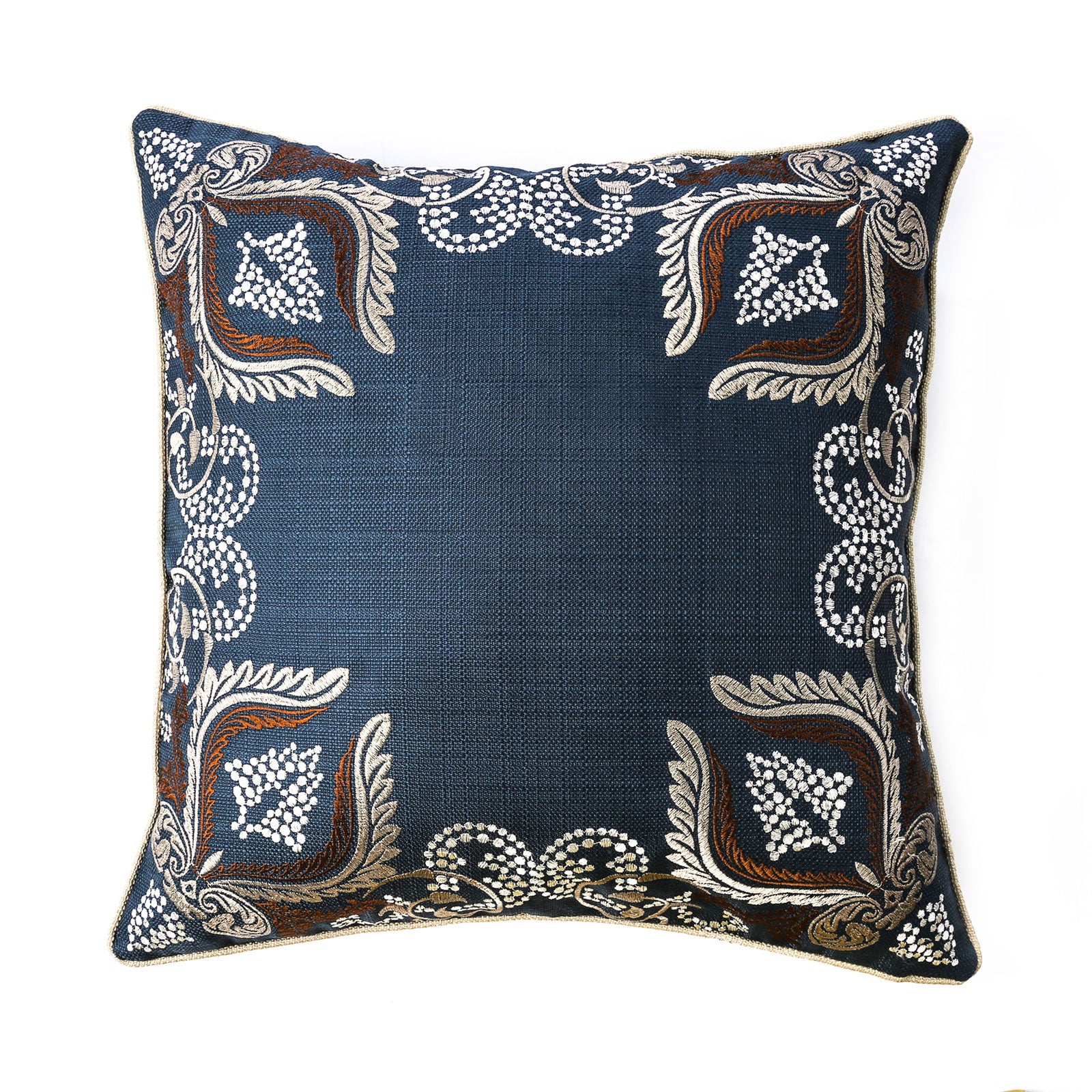 DINA - 20" X 20" Pillow, Navy (2/CTN) - PL8034-2PK