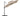FIDA - 8' Square Umbrella, Double Top, Tan + Base - LA-A029BG+BASE