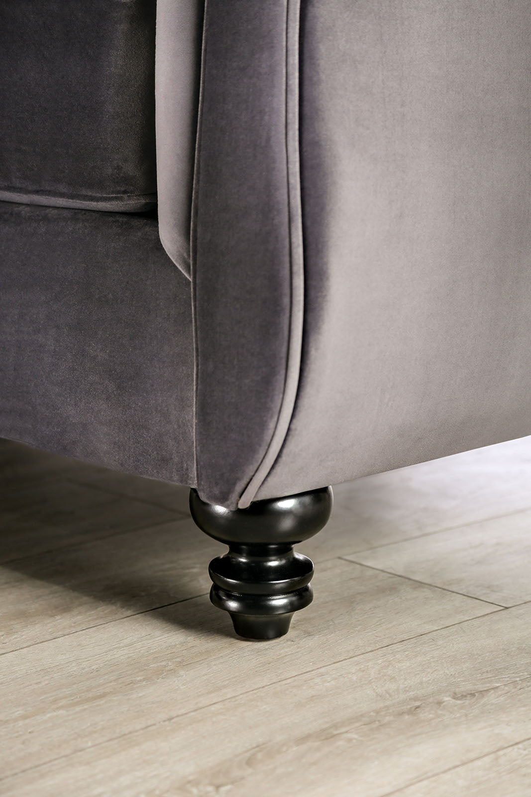 ANTOINETTE - Loveseat, Gray - SM2229-LV