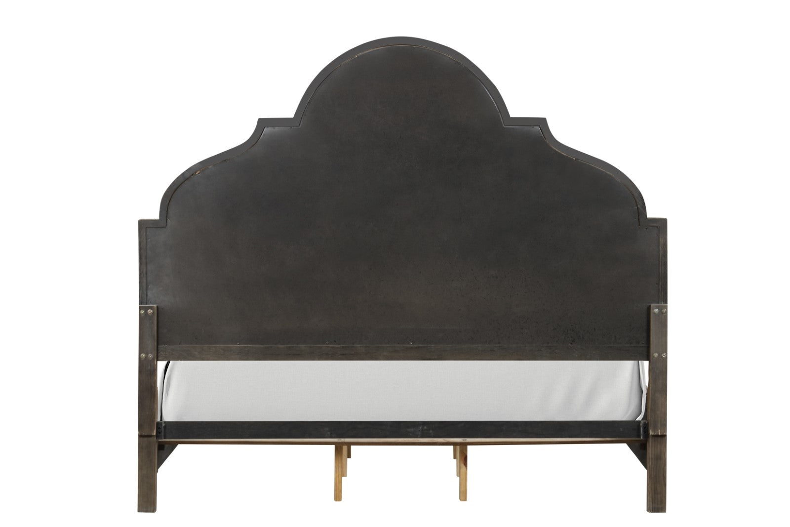LYRIS - E.King Bed, Rustic Oak - FM7417AK-EK-BED
