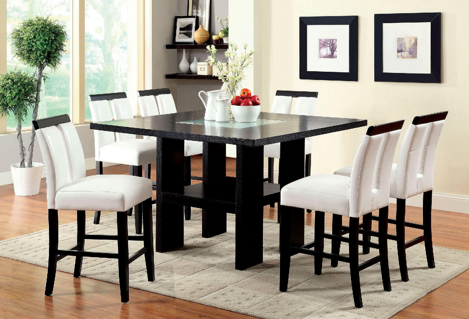 LUMINAR II - 7 Pc. Counter Ht. Table Set - CM3559PT-7PC