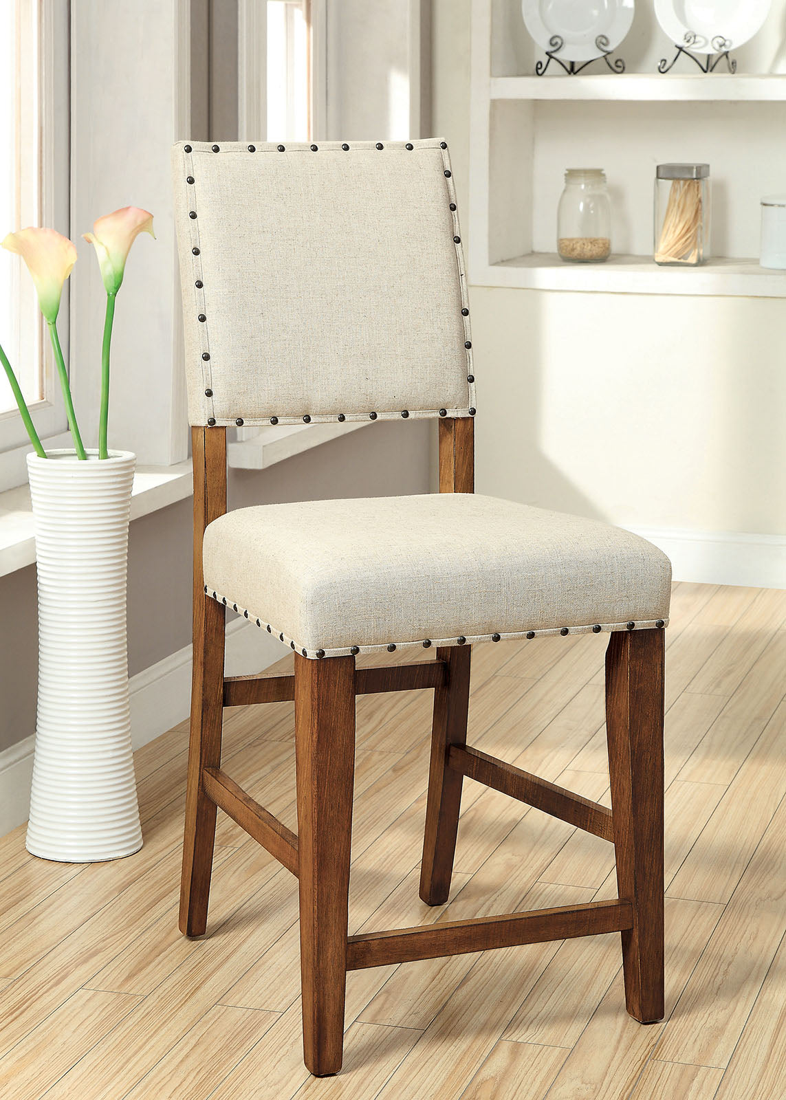 SANIA - Counter Ht. Chair (2/CTN) - CM3324PC-2PK