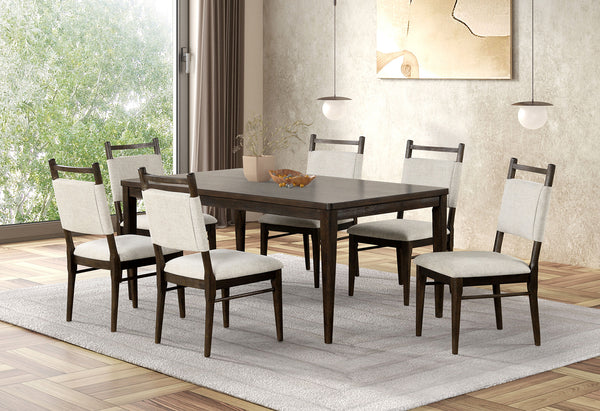 WOOLWICH - 7 Pc. Dining Table Set - FM3433DW-T-7PC