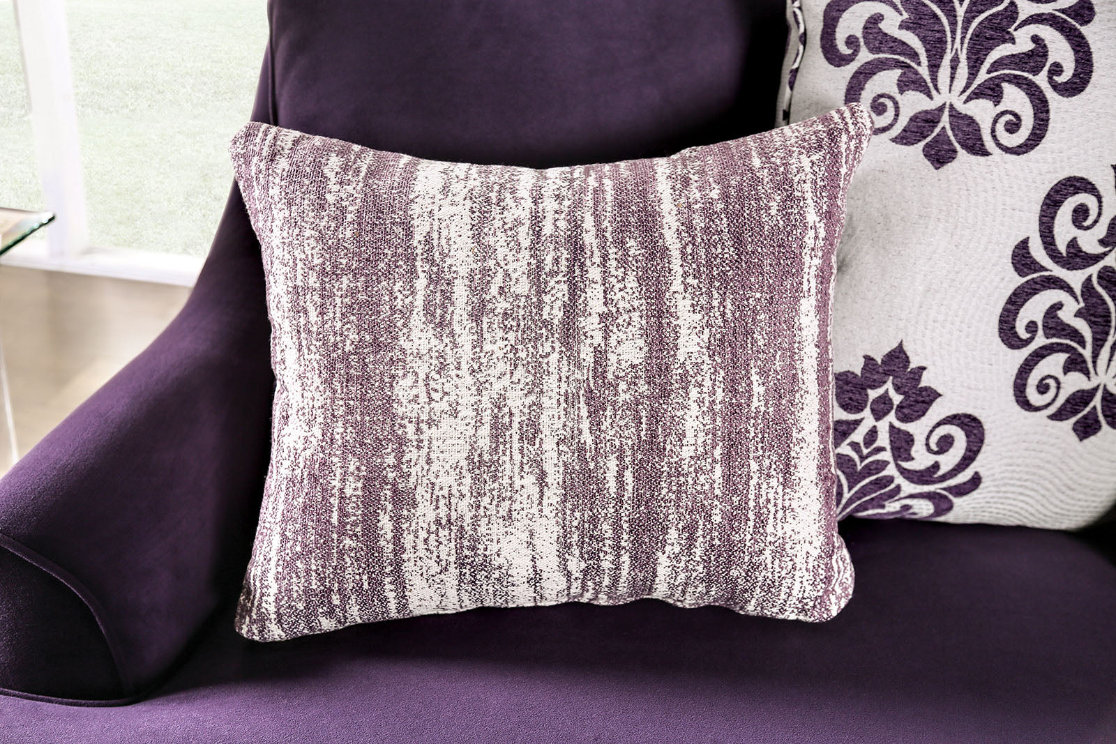 SISSETON - Loveseat, Purple - SM2208-LV