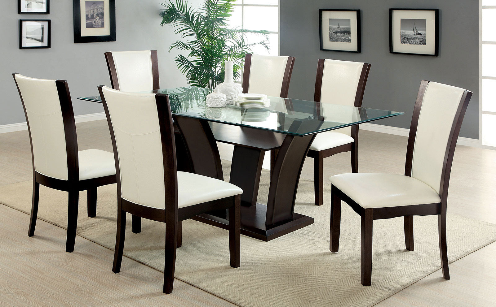 MANHATTAN - Side Chair - CM3710WH-SC-2PK