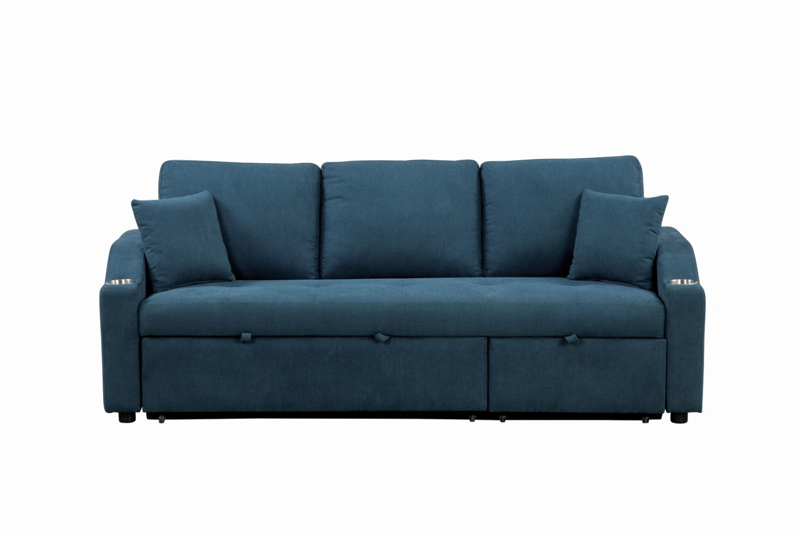 ROYDEN - Sleeper Sofa w/ Cupholder - FM6963BL-PK