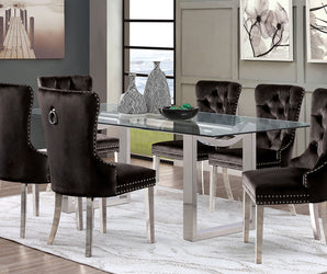 SILVESTRI - 5 Pc. Dining Table Set - FM37000SV-T-5PC