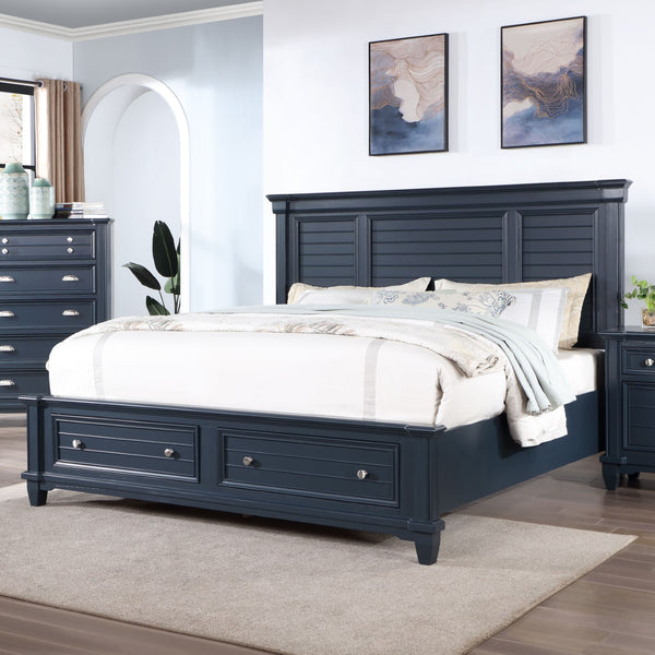 MANZANILLO - E.King Bed - CM7470BL-EK-BED