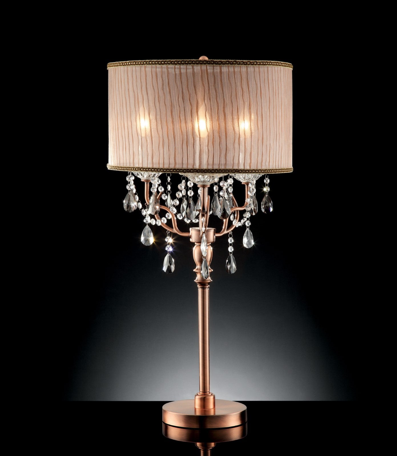 CECELIA - Floor Lamp, Hanging Crystal - L95126T