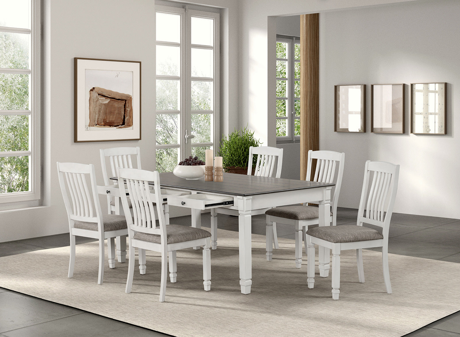PENDOLA - Side Chair (2/CTN) - FM3427WH-SC-2PK